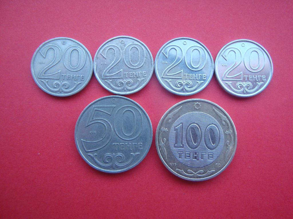Kavel Kazachstan setje munten 20 en 50 Tenge 2000 / 2014., Verzenden, Overige landen, Setje