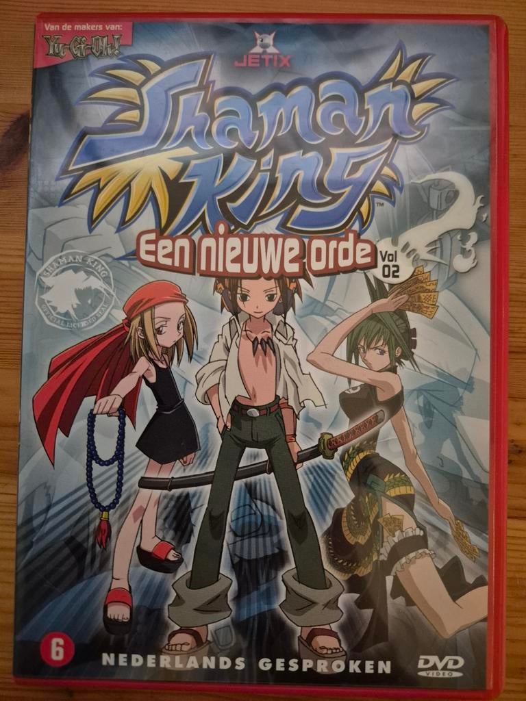 Shaman King - Een Nieuwe Orde Vol. 02 (Nederlands Gesproken), Cd's en Dvd's, Europees, Tekenfilm, Ophalen of Verzenden, Zo goed als nieuw