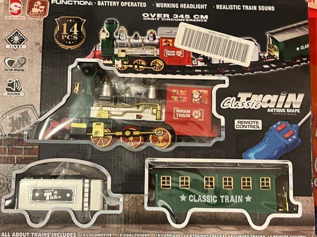 Nieuw Speel Stoomtrein met Afstandsbediening - 2 Beschikbaar, Ekelhofsveldweg 4, Kontakt@springos.eu, Nieuw, Ophalen of Verzenden