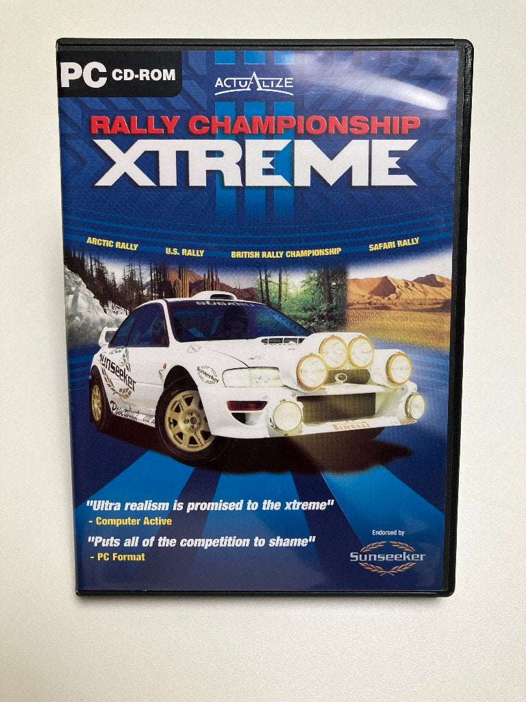 PC CD-ROM Rally Championship XTREME, 1 speler, Racen en Vliegen, Ophalen of Verzenden, Zo goed als nieuw