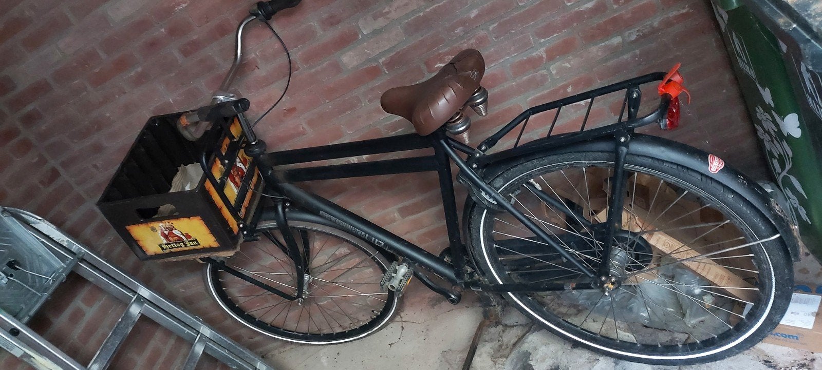 Sparta Pick-Up fiets met krat, Ophalen, Terugtraprem, Sparta, Versnellingen