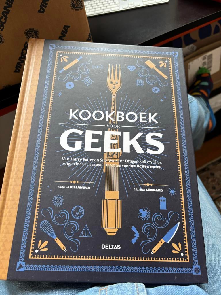 Kookboek voor Geeks: In Nieuwstaat - , Fantasy, Manga, Boeken, Kookboeken, Ophalen of Verzenden, Nieuw, Overige gebieden, Voorgerechten en Soepen