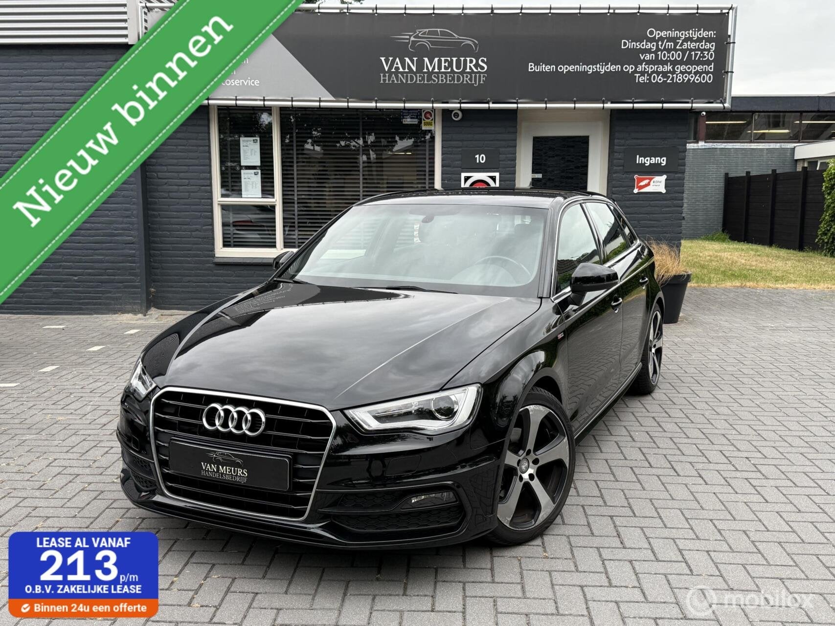 Audi A3 Sportback 1.4 TFSI CoD Adrenalin Sport Automaat, B&O, Auto's, Audi, Gebruikt, 4 cilinders, 150 pk, 1210 kg