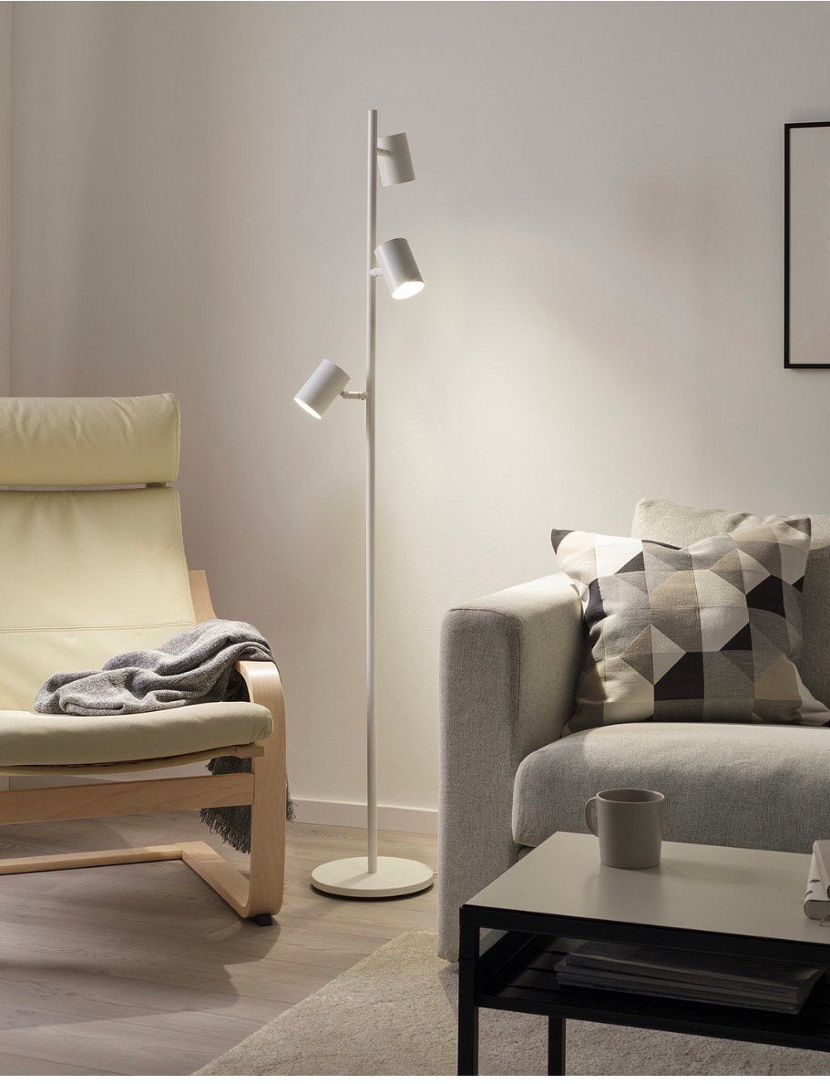 Ikea staande lamp wit, Huis en Inrichting, Lampen | Vloerlampen, Ophalen