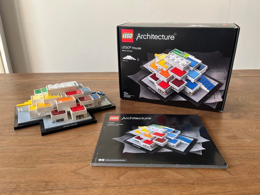 LEGO Architecture 21037 LEGO House Billund Denemarken, Gebruikt, Lego, Architecture, Ophalen of Verzenden