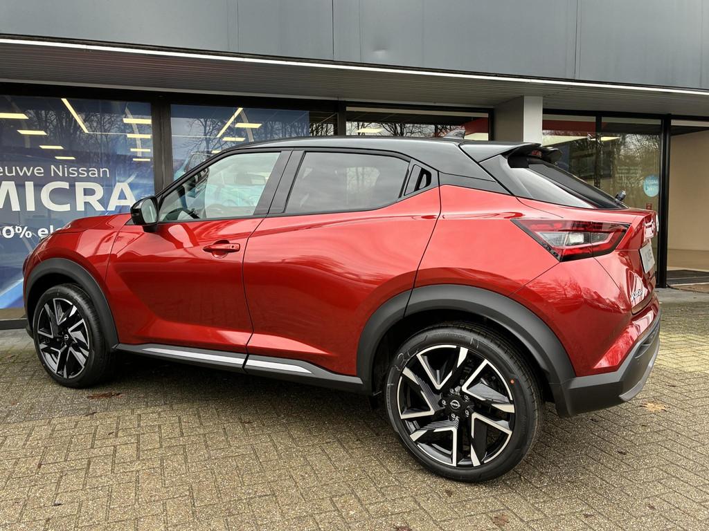 Nissan Juke 1.6 Hybrid N-Design Nieuw uit voorraad leverbaar, 1330 kg, Stof, Met garantie (alle), Bedrijf