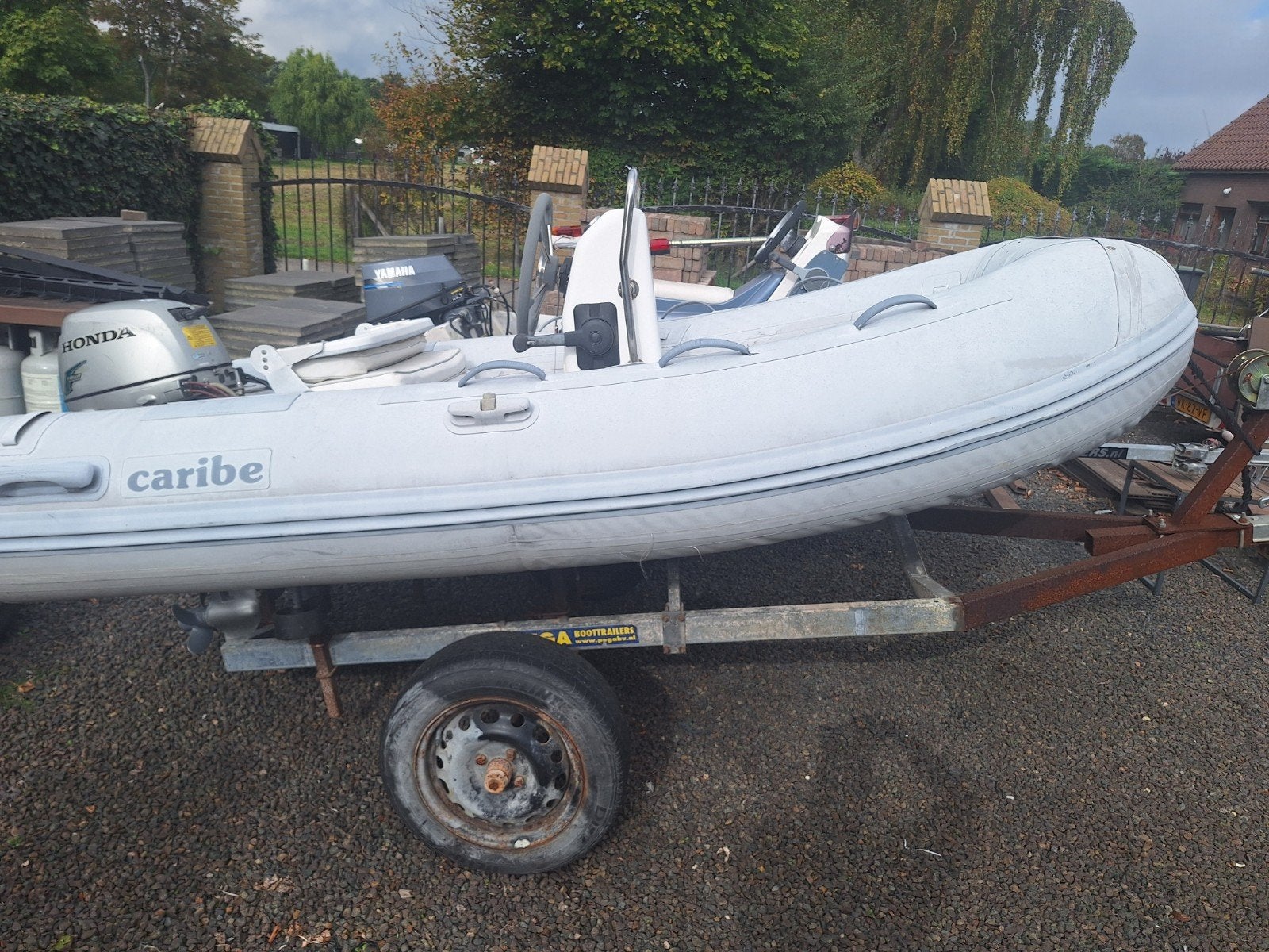 Caribe Rib met Honda 10pk buitenboordmotor