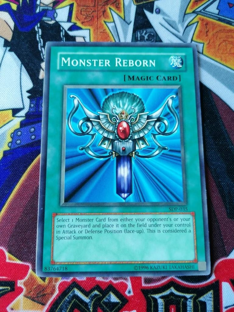 Monster Reborn - SDP Starter Deck: Pegasus - Yu-Gi-Oh, Ophalen of Verzenden, Zo goed als nieuw