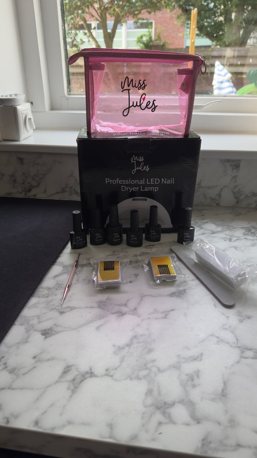 Miss Jules Professionele LED Nageldroger Lamp Set, Ophalen, Zo goed als nieuw, Overige typen
