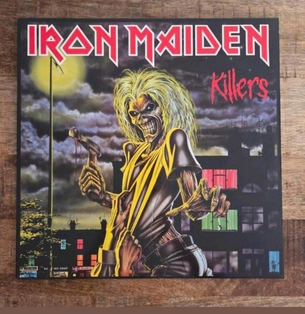 Lp Iron Maiden killers, Ophalen of Verzenden, Zo goed als nieuw, 12 inch