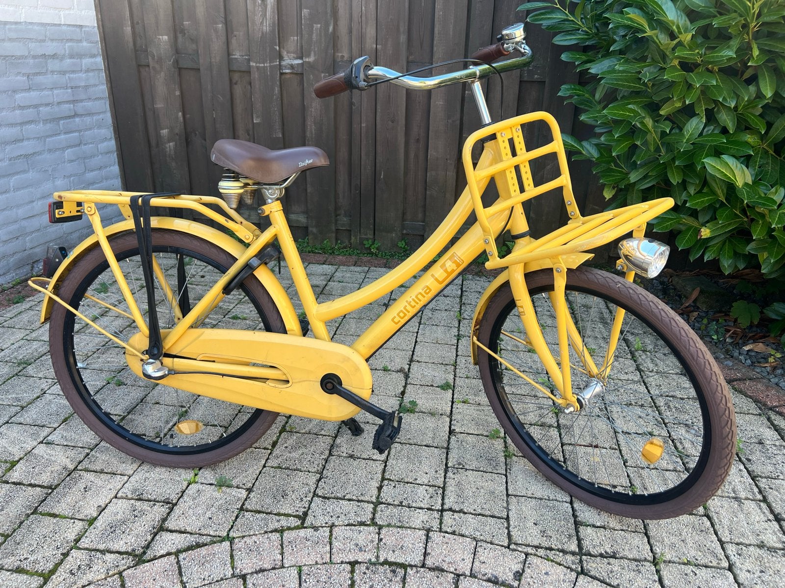 Cortina meisjesfiets 24 inch, 3 versnellingen, Ophalen of Verzenden, Gebruikt, 24 inch, Versnellingen
