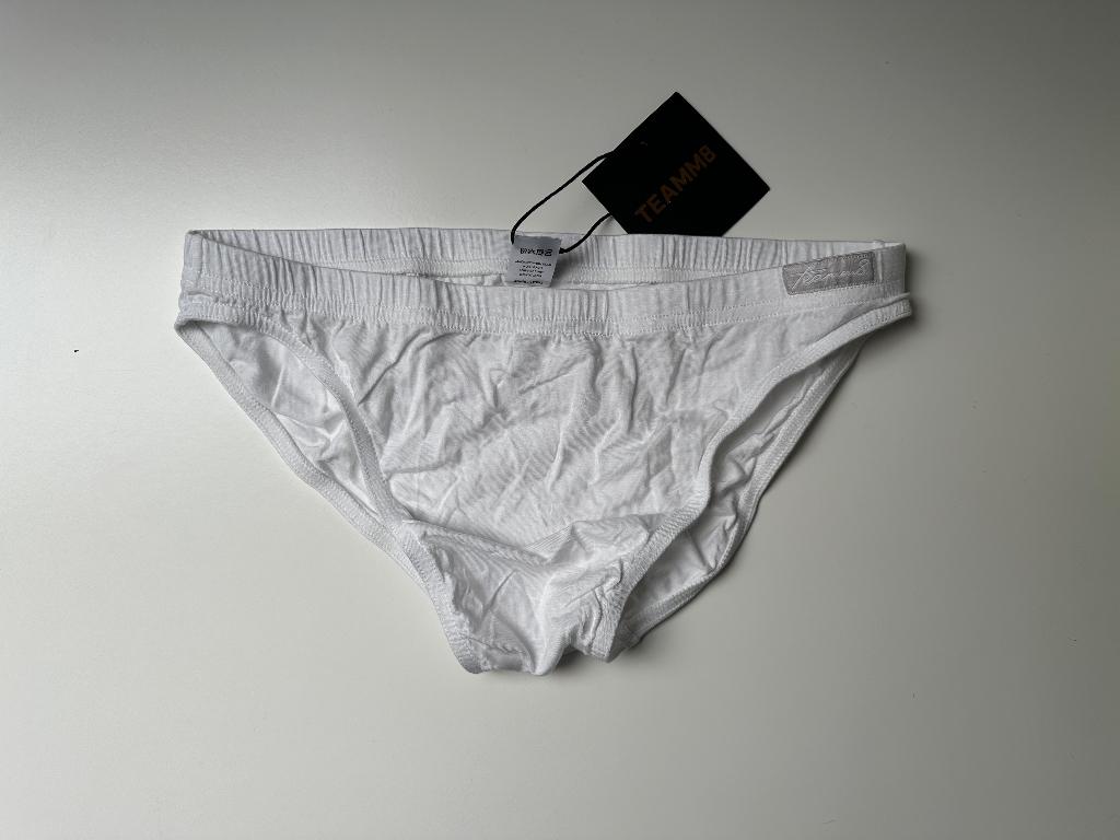 TEAMM8 slip wit nieuw M, Kleding | Heren, Ondergoed, Ophalen of Verzenden, Wit, Slip