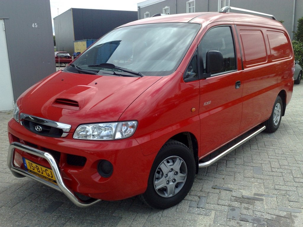 Hyundai H200 Pushbar zonder carterbescherming, Niet ingevuld, Niet ingevuld, Niet ingevuld