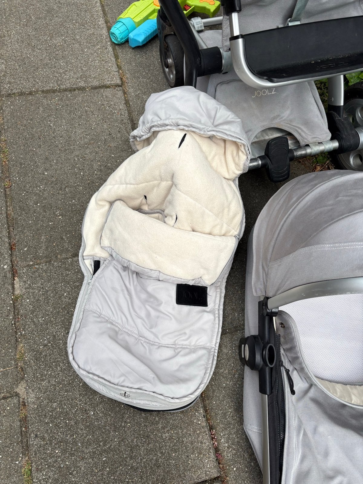 Joolz Day kinderwagen met reiswieg en voetenzak, Gebruikt, Met reiswieg, Ophalen, Kinderwagen