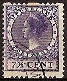 Nederland Roltanding 24 gestempeld 1926-27, Postzegels en Munten, Postzegels | Nederland, Ophalen of Verzenden, T/m 1940, Gestempeld