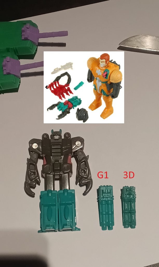 transformers pretender pincher SMALL gun, G1, Ophalen of Verzenden, Nieuw, Autobots