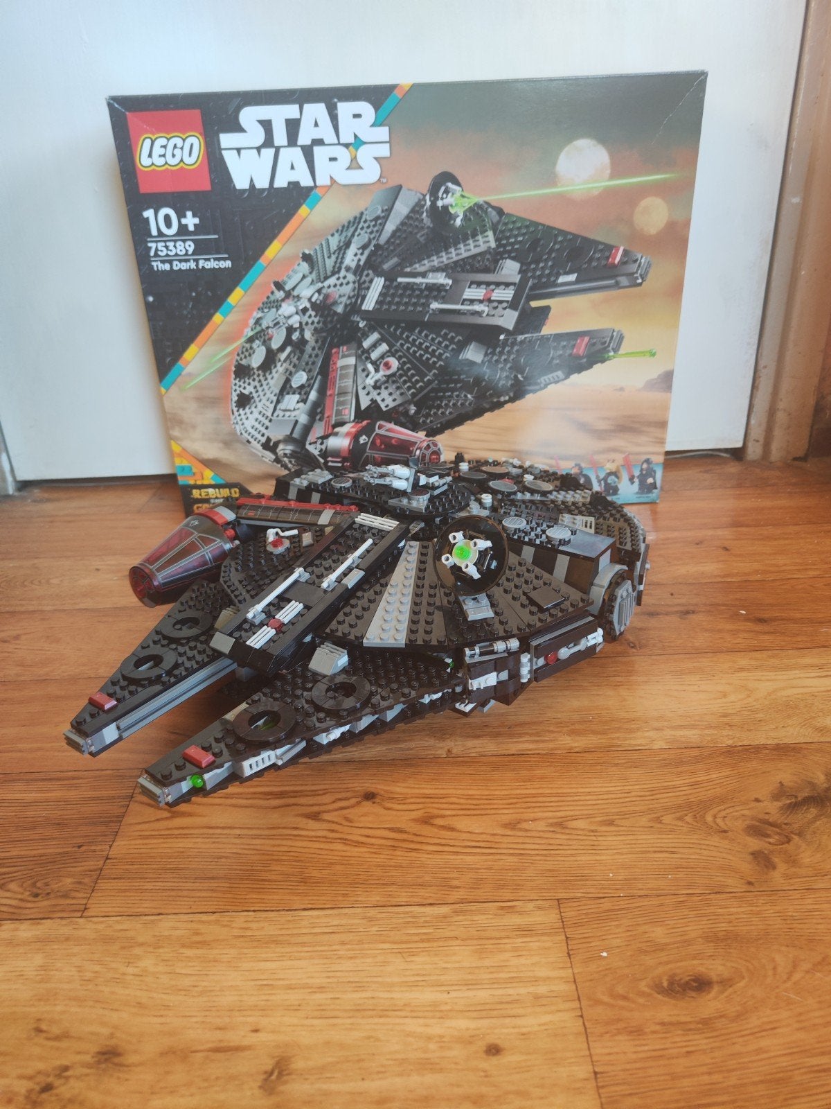 Lego Star Wars 75389 The Dark Falcon, zonder minifiguren, Kinderen en Baby's, Speelgoed | Duplo en Lego, Compleet, Gebruikt, Star Wars