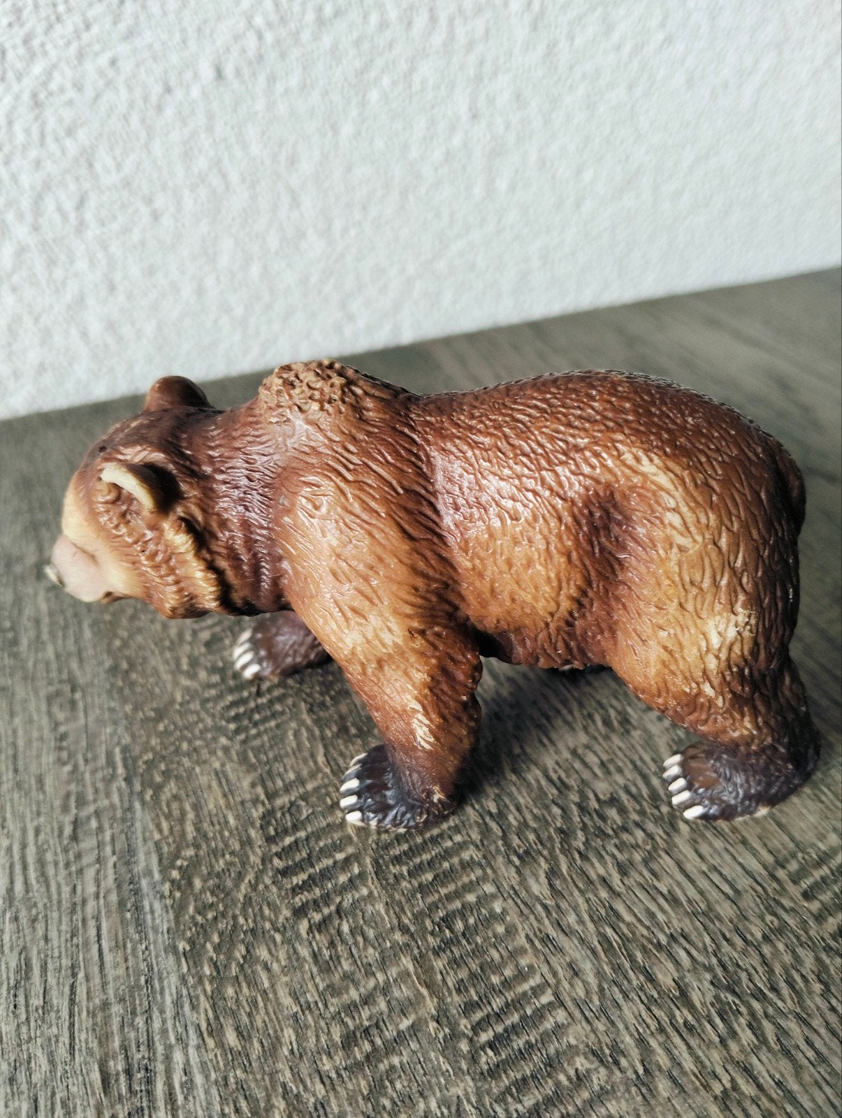 schleich dieren bruine grizzly beer, Ophalen of Verzenden, Zo goed als nieuw, Wild dier, Beeldje of Figuurtje