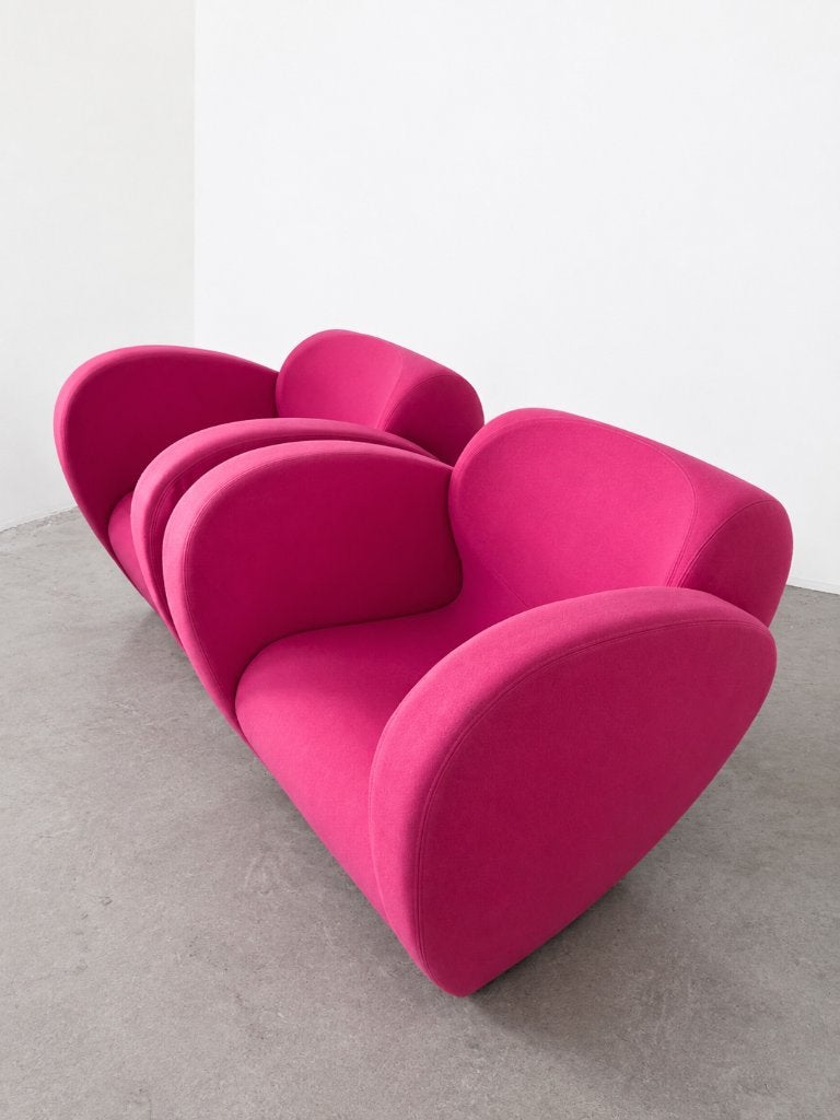 2x Moroso "Size Ten" Fauteuil Stoel Chair Ron Arad, Ophalen, Gebruikt, 75 tot 100 cm, Stof
