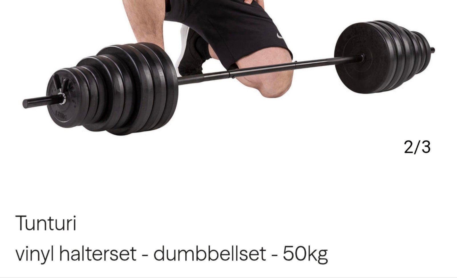 halterset en dumbelss 50kilo, Sport en Fitness, Fitnessmaterialen, Ophalen, Nieuw, Halterset