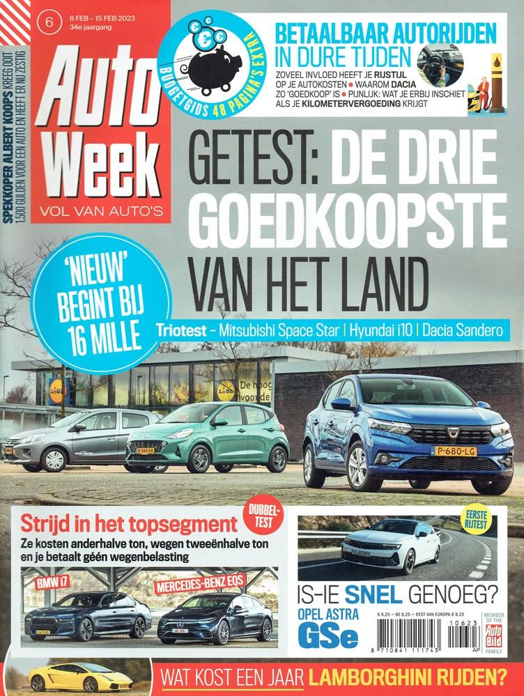 Autoweek 2023 nr. 6 (oa BMW i7 xDrive 60 & Mercedes EQS 500), Verzenden, Gelezen, Algemeen
