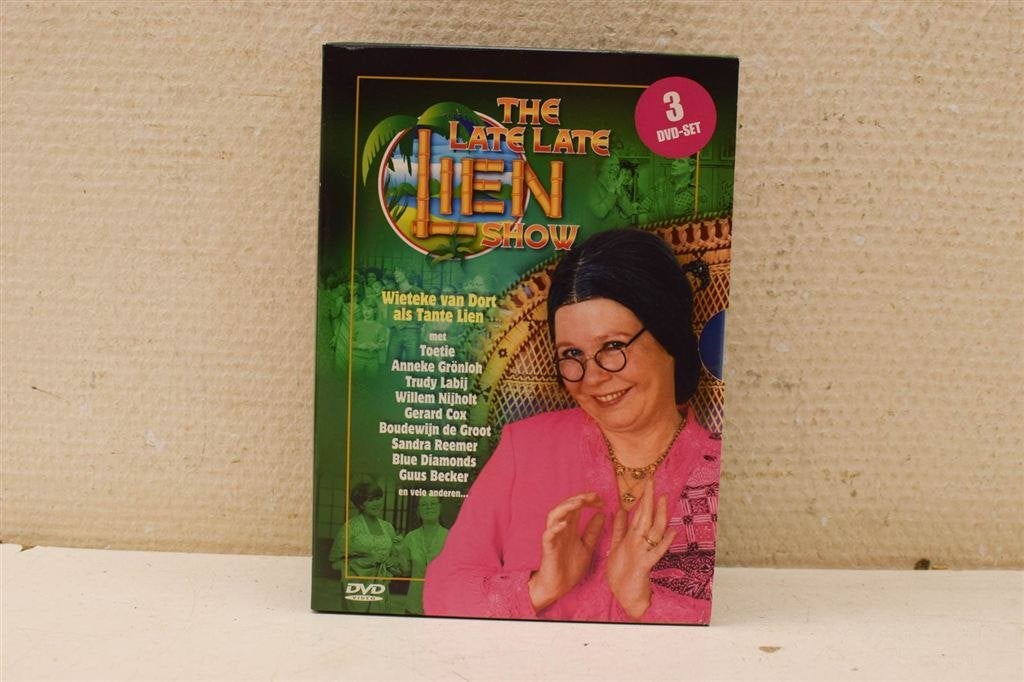 3 dvd box The late late lien show 48332, Cd's en Dvd's, Ophalen of Verzenden, Gebruikt
