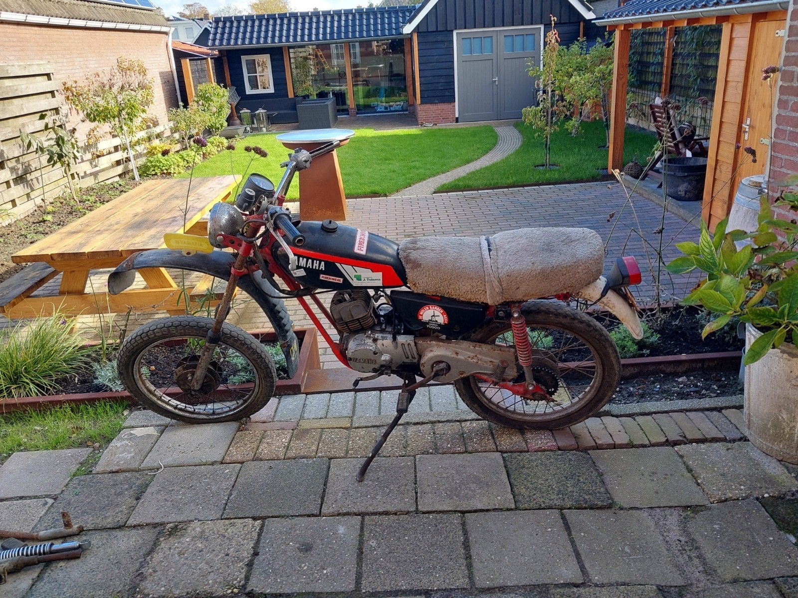 tk yamaha dt50m opknapper nummers gelijk, Fietsen en Brommers, Ophalen, Overige merken