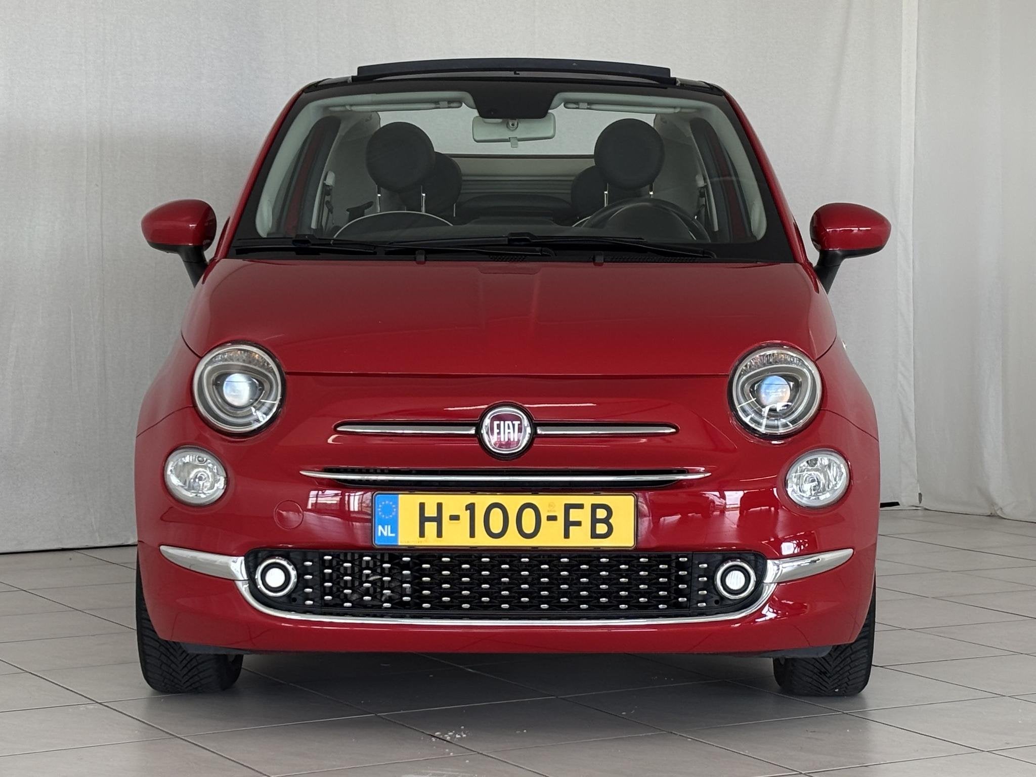 Fiat 500 C 0.9 TwinAir Turbo Lounge | Apple-Android | Aircon, Voorwielaandrijving, Cabriolet, Origineel Nederlands, Bedrijf