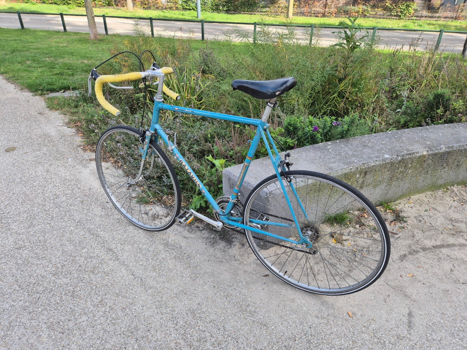 Vintage Batavus Intercycle racefiets - Blauw, Fietsen en Brommers, Ophalen, 28 inch, Gebruikt, Batavus