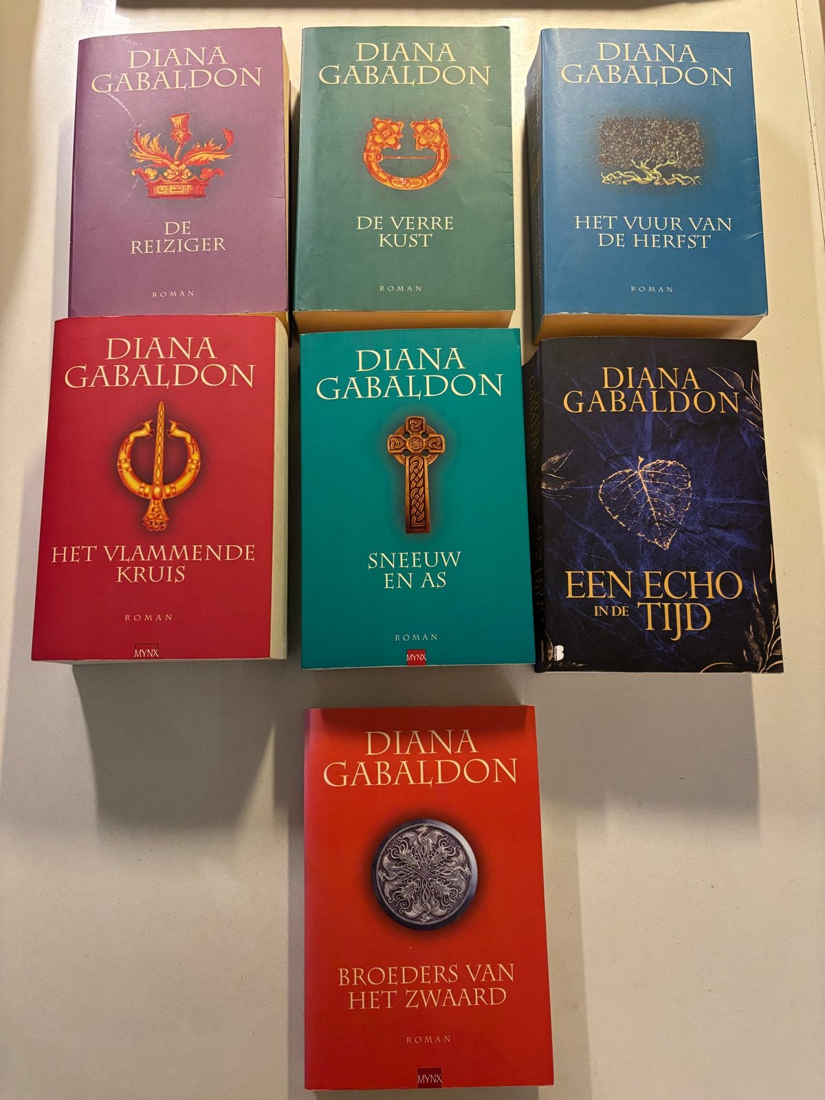 Outlander-serie Diana Gabaldon - 6 boeken en Lord John set!, Boeken, Romans, Ophalen of Verzenden, Gelezen, Amerika