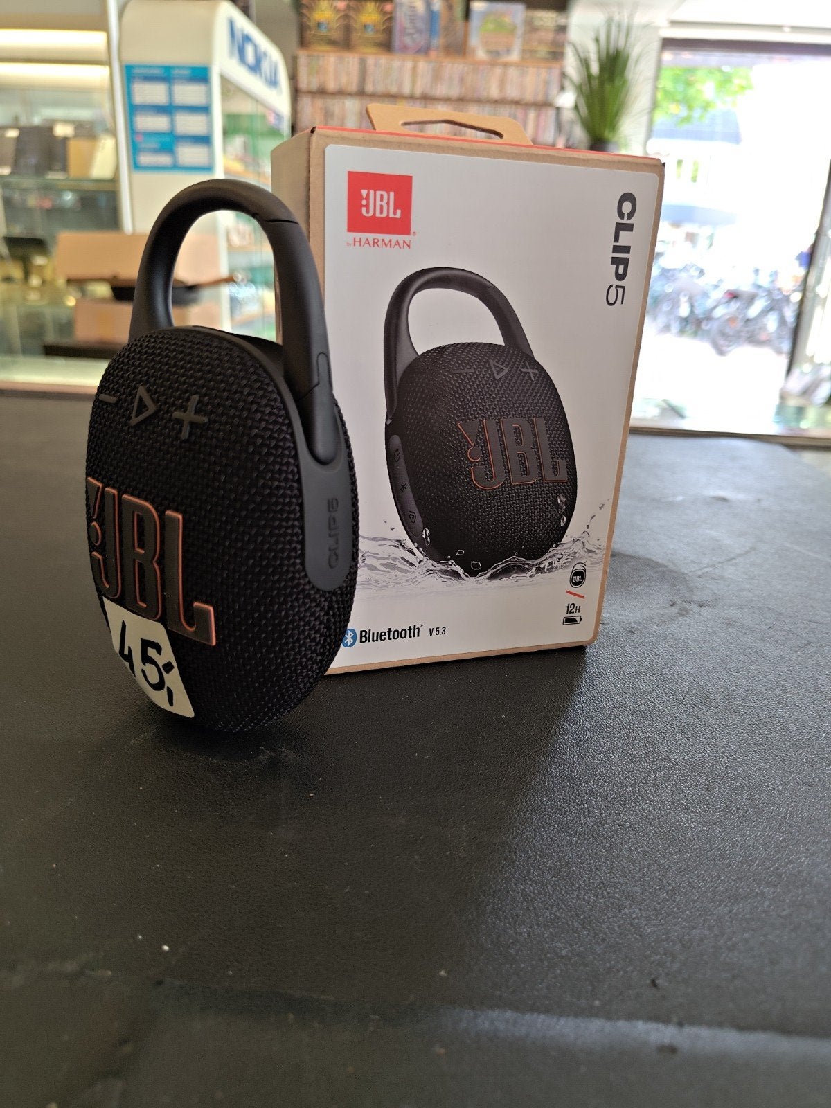 JBL Clip 5 Draagbare Bluetooth Speaker, 400 Atlantic Street, Stamford, CT 06901, USA, JBL, Ophalen of Verzenden, Zo goed als nieuw