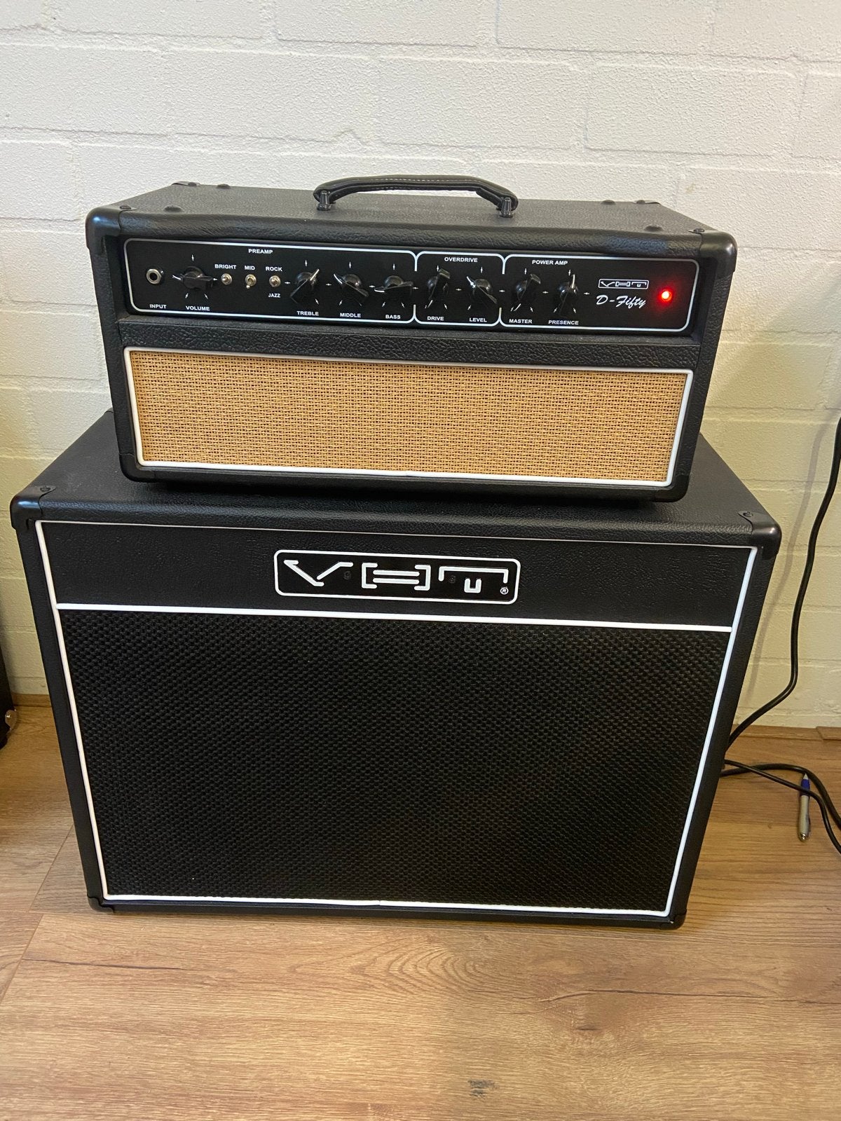 VHT D-Fifty gitaarversterker top, Ophalen, Zo goed als nieuw, Gitaar, 50 tot 100 watt