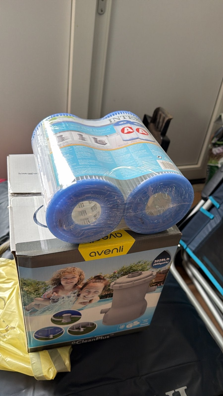 Zwembadpomp en filters (Avenli, Intex), Ophalen of Verzenden, Nieuw, Zwembadpomp