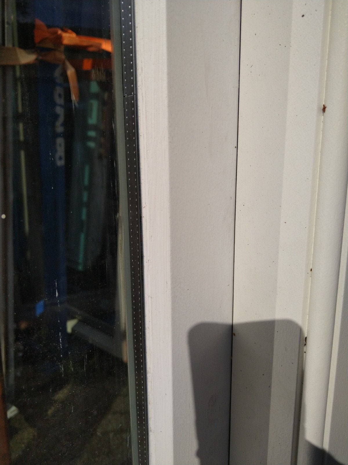 2 sets kozijn met dubbele tuindeuren, Nieuw, Ophalen of Verzenden, Buitendeur, Glas