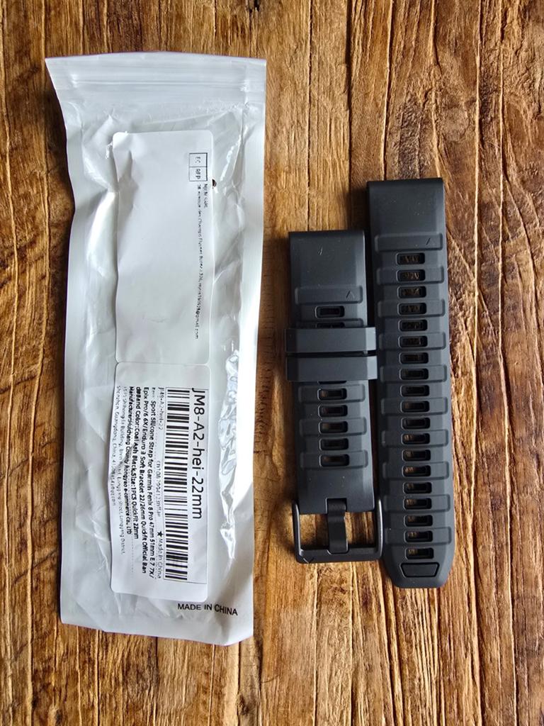 Horlogebandje Garmin 22mm QuickFit (nieuw), Ophalen of Verzenden, Nieuw, Android