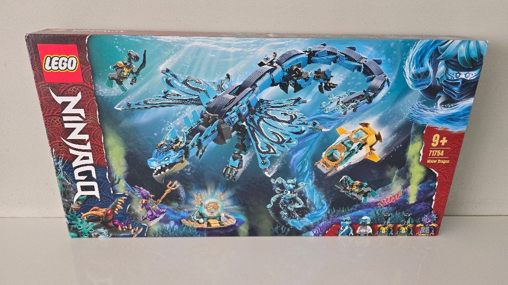 LEGO Ninjago Waterdraak - 71754, Lego, Ophalen of Verzenden, Zo goed als nieuw, Compleet