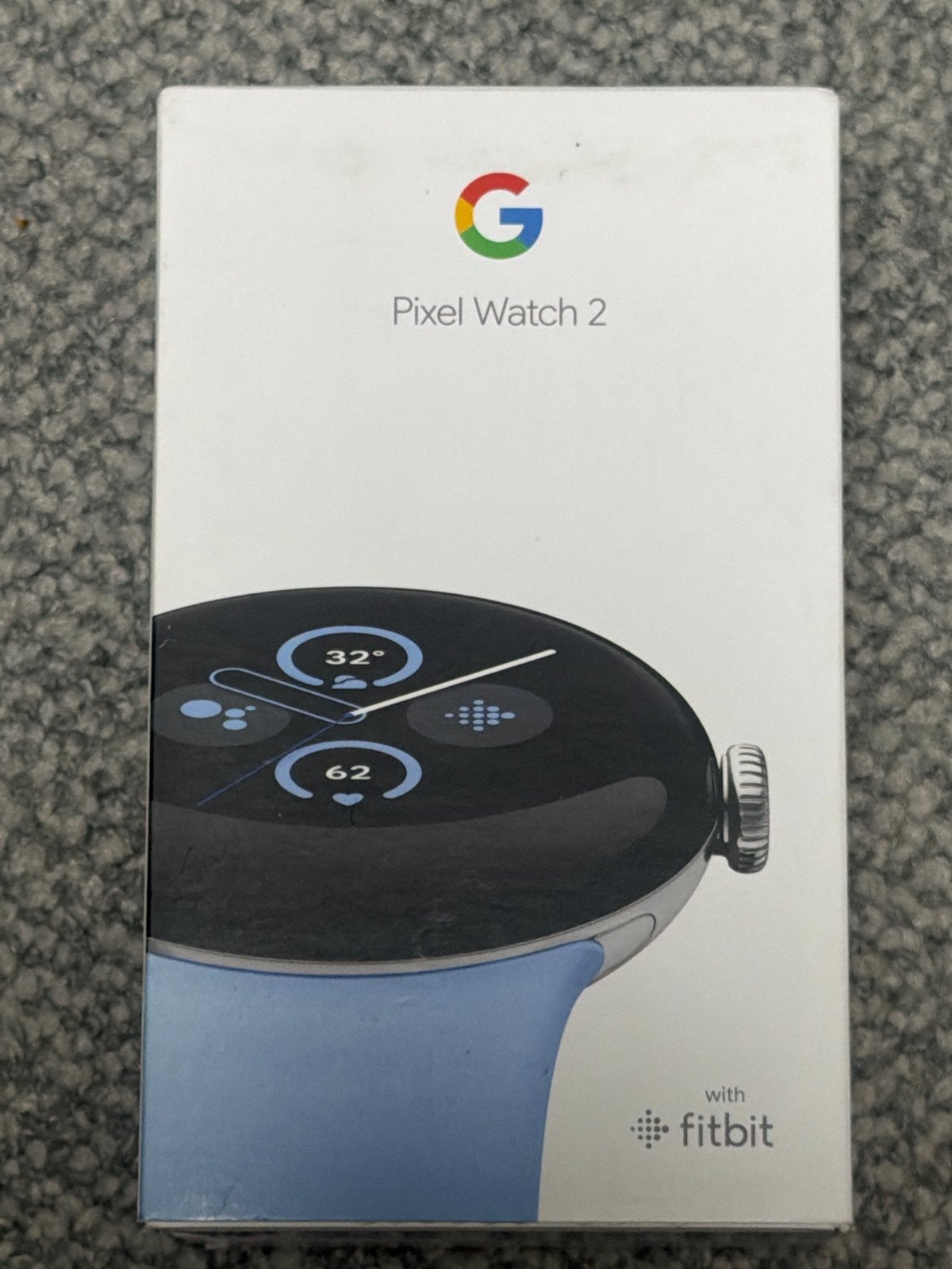 Google Pixel Watch 2 - Nieuw in doos, Blauw, Hartslag, Nieuw, Ophalen of Verzenden