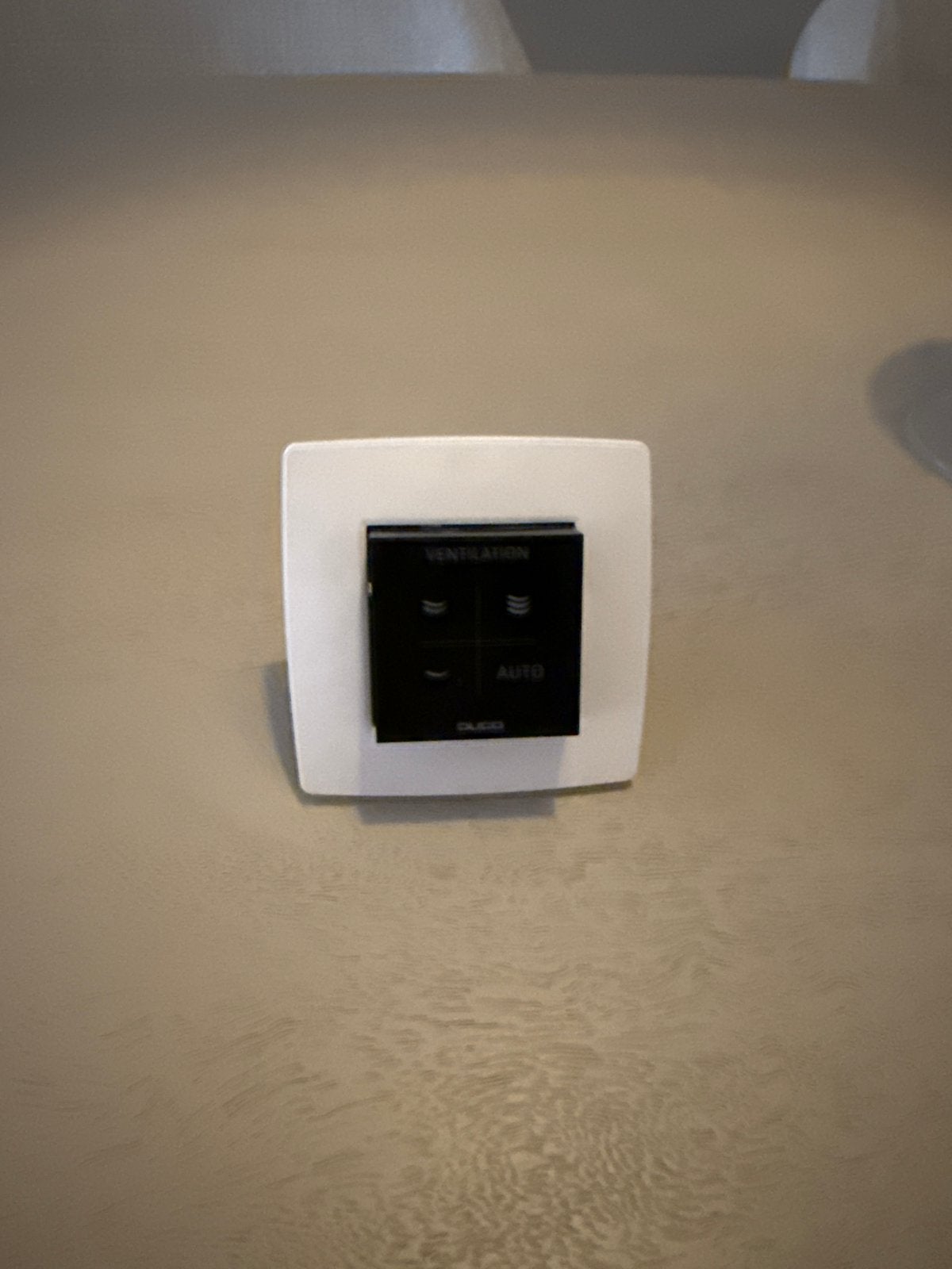 Duco Ventilatie schakelaar - zgan, Doe-het-zelf en Verbouw, Verzenden, Nieuw, Ventilator