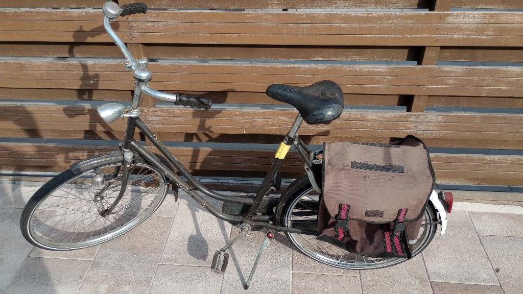Gazelle damesfiets, Fietsen en Brommers, Ophalen, Terugtraprem, Gazelle, Gebruikt