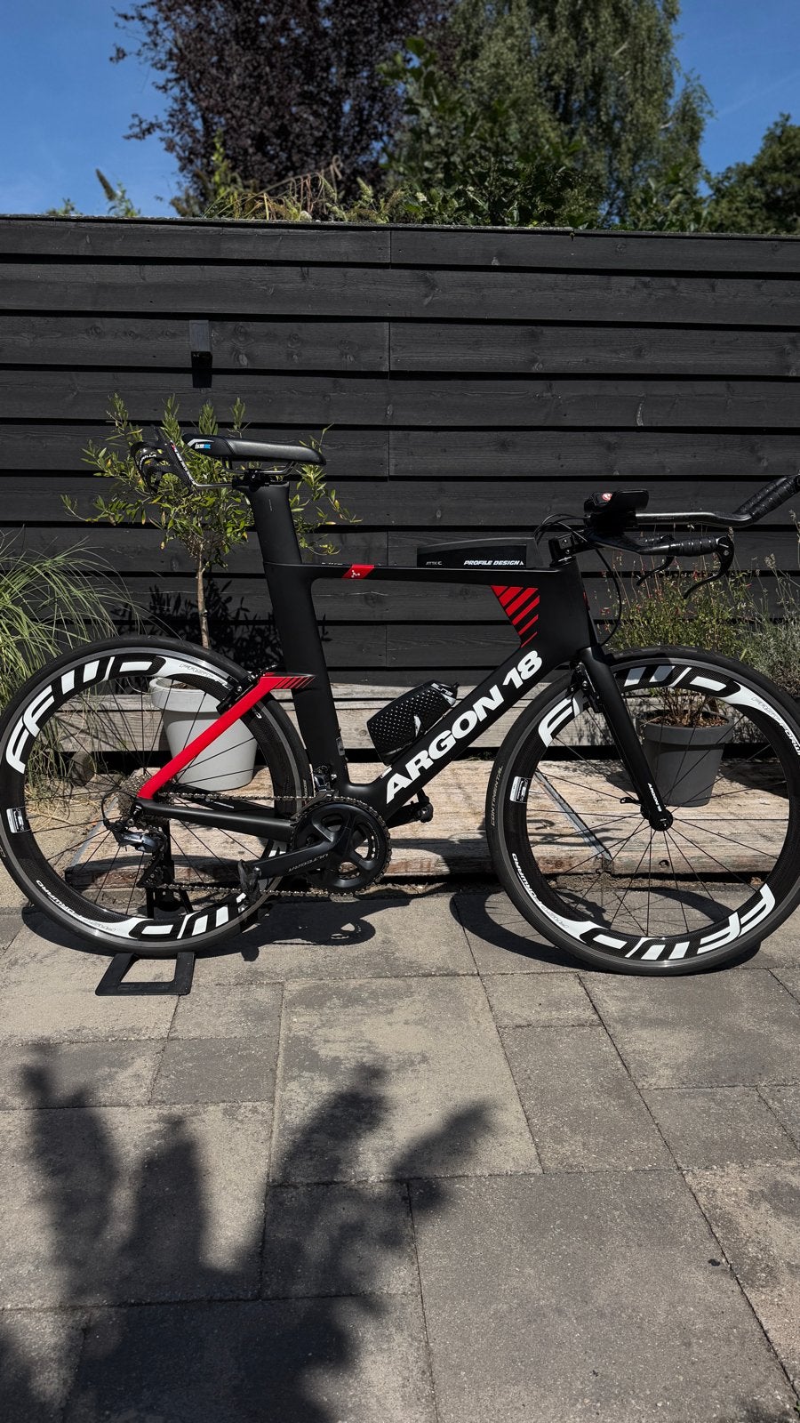 Argon 18 E-117 Triatlonfiets - Ultegra, Fietsen en Brommers, Fietsen | Racefietsen, 28 inch, Gebruikt, Carbon, 15 tot 20 versnellingen