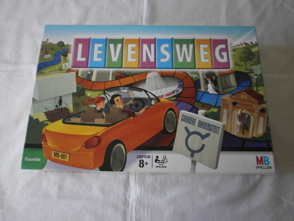 Levensweg, Vijf spelers of meer, Ophalen of Verzenden, Zo goed als nieuw, MB Spellen