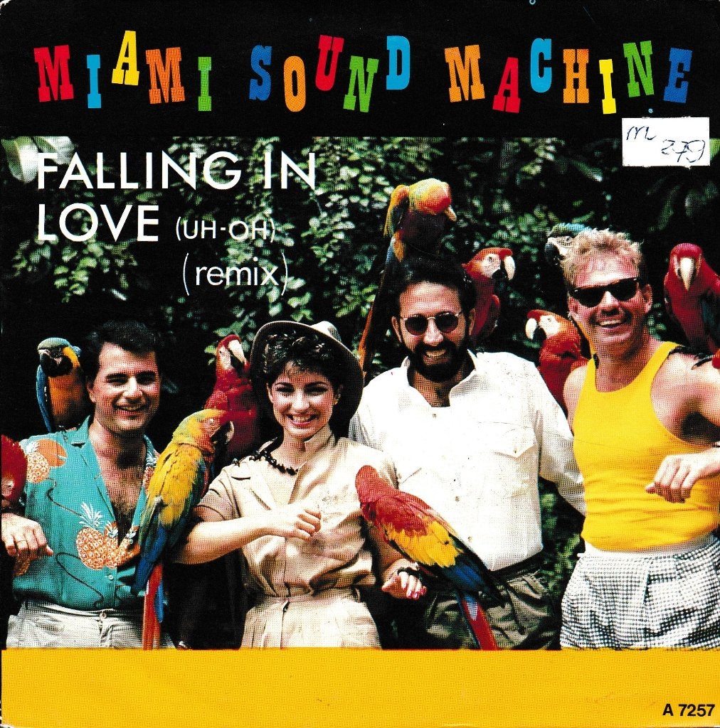 Miami Sound Machine - Falling in love (Uh-Oh) - Remix, Ophalen of Verzenden, Gebruikt, 7 inch, Pop