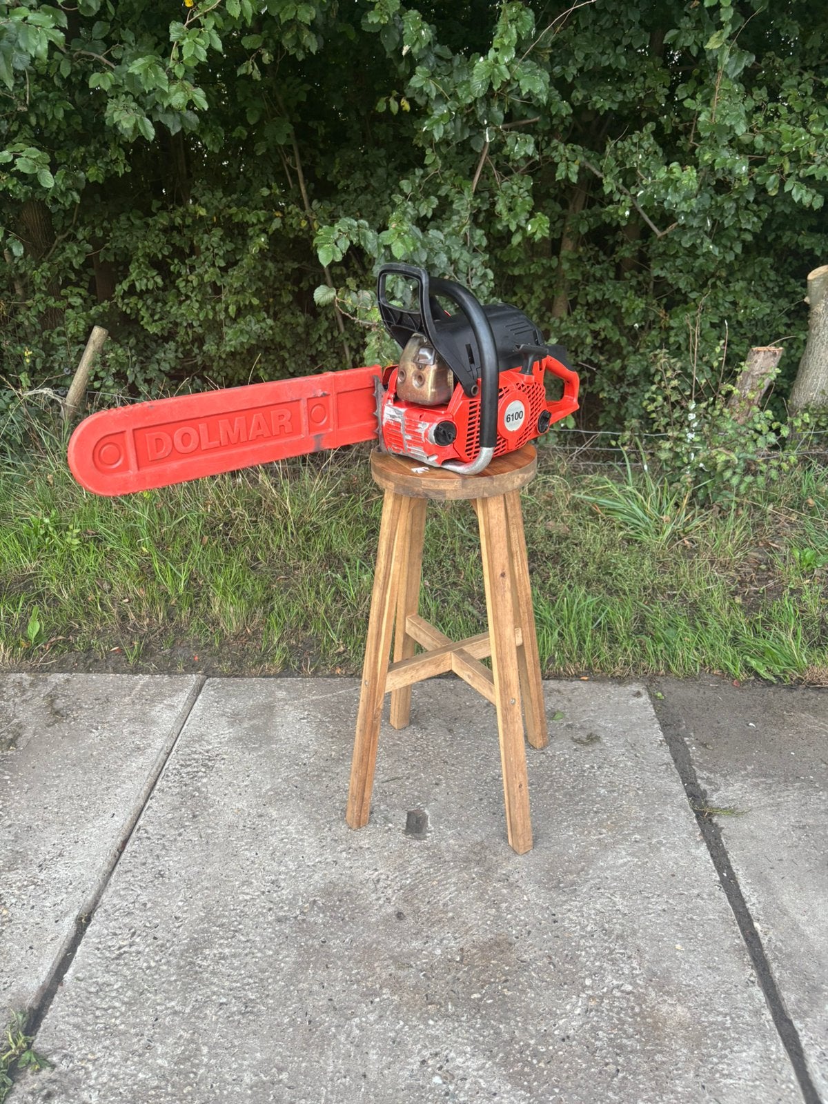 Dolmar PS-6100 Kettingzaag - Krachtig en Betrouwbaar, Ophalen, Gebruikt, Dolmar, Dolmar