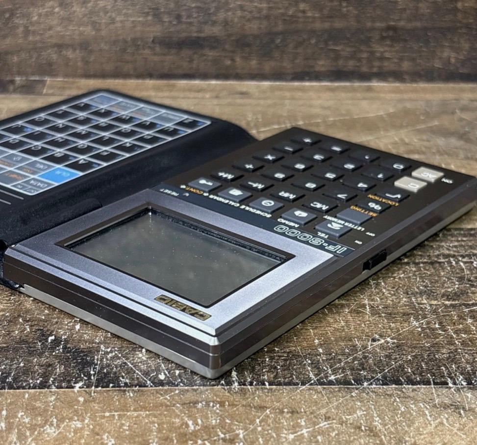 Casio vintage databank IF-8000 first touchscreen digitale, Diversen, Ophalen of Verzenden