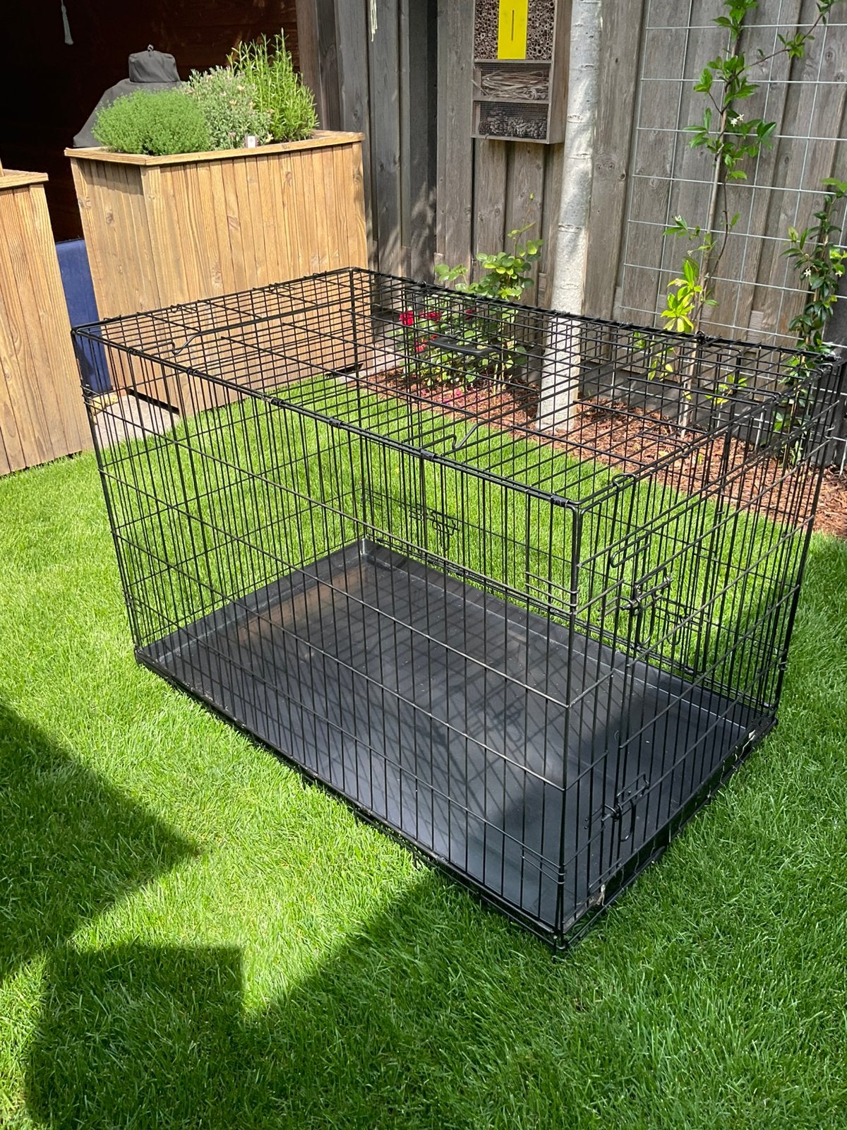 Hondenbench groot + Adori benchhoes, Dieren en Toebehoren, Ophalen, Zo goed als nieuw, 110 cm of meer, 65 tot 100 cm