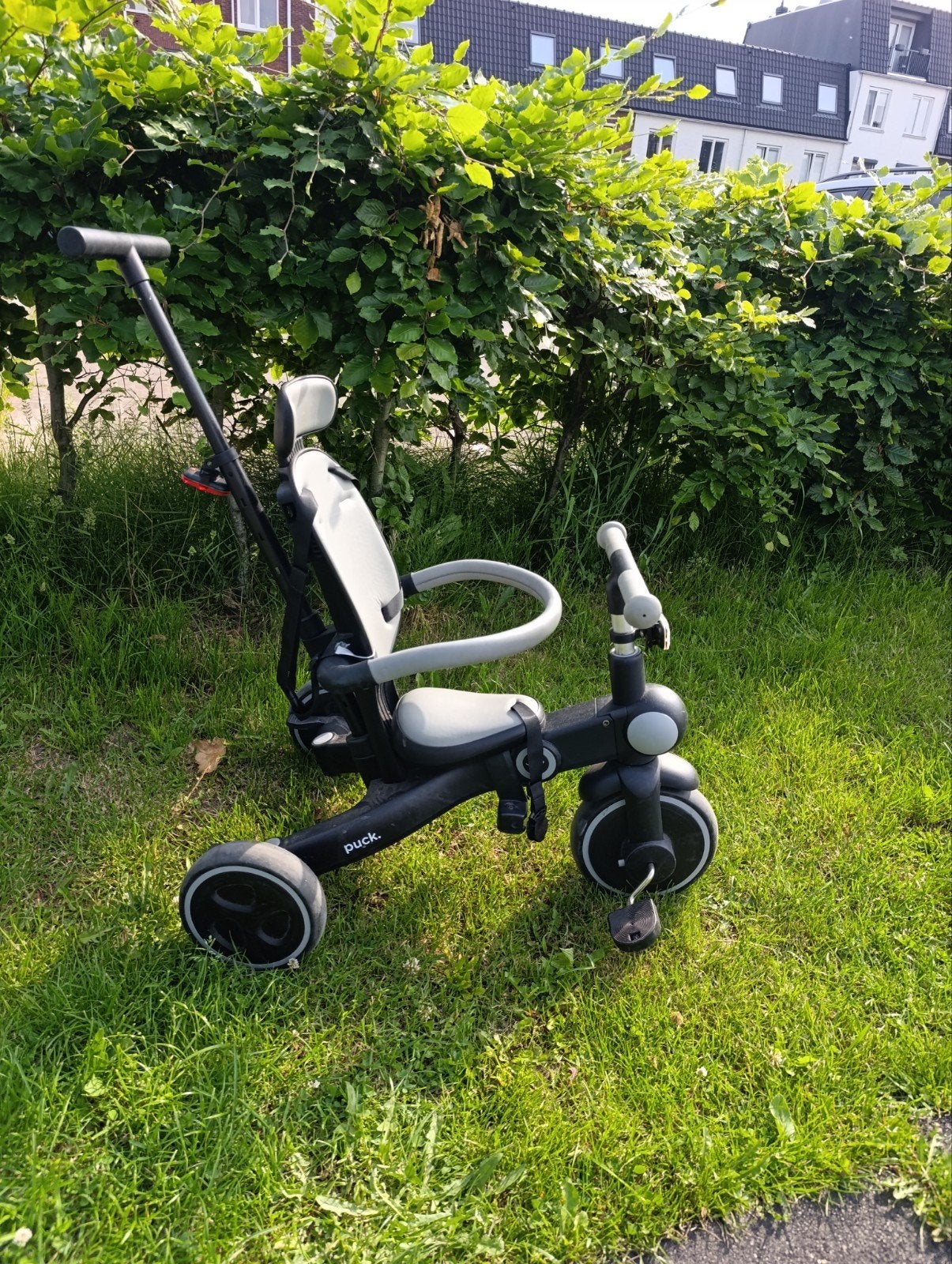 Puck 4-in-1 Driewieler met Zonnekapje, Ophalen