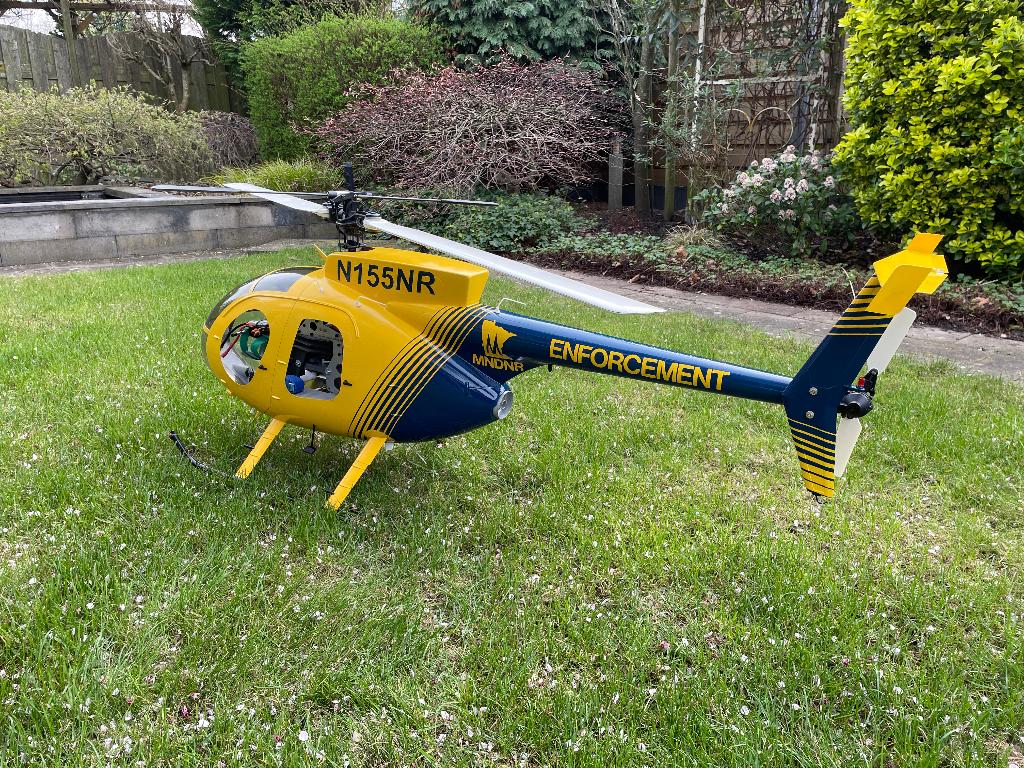 Thunder Tiger Raptor Heli's, Hobby en Vrije tijd, Gebruikt, Helikopter, Groter dan 1:72, Ophalen