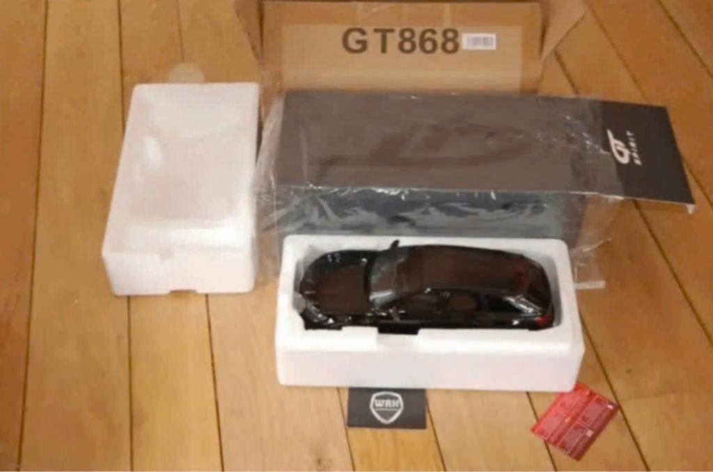 1:18 AUDI RS6 ABT 2021 C8 black GT spirit GT868 in box WRH, Hobby en Vrije tijd, Modelauto's | 1:18, Verzenden, Zo goed als nieuw