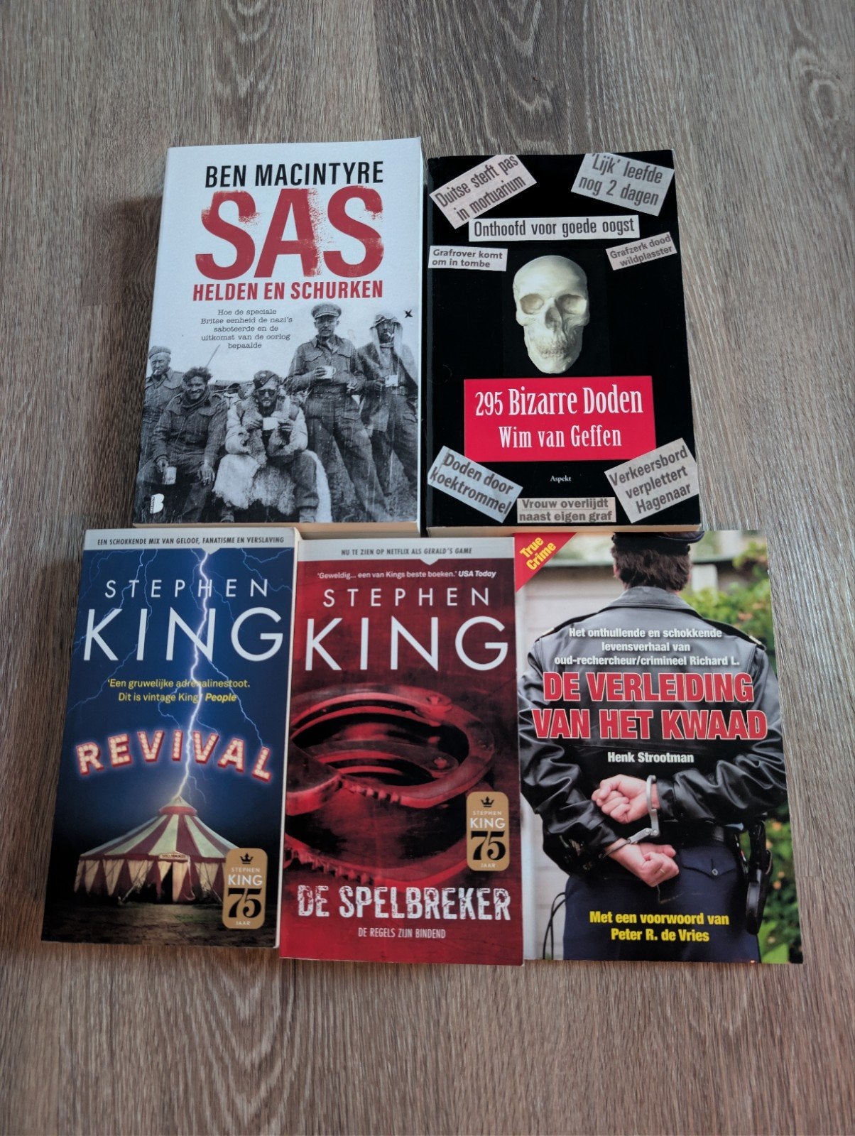 5 Boeken in Nieuwstaat, Ophalen of Verzenden, Zo goed als nieuw