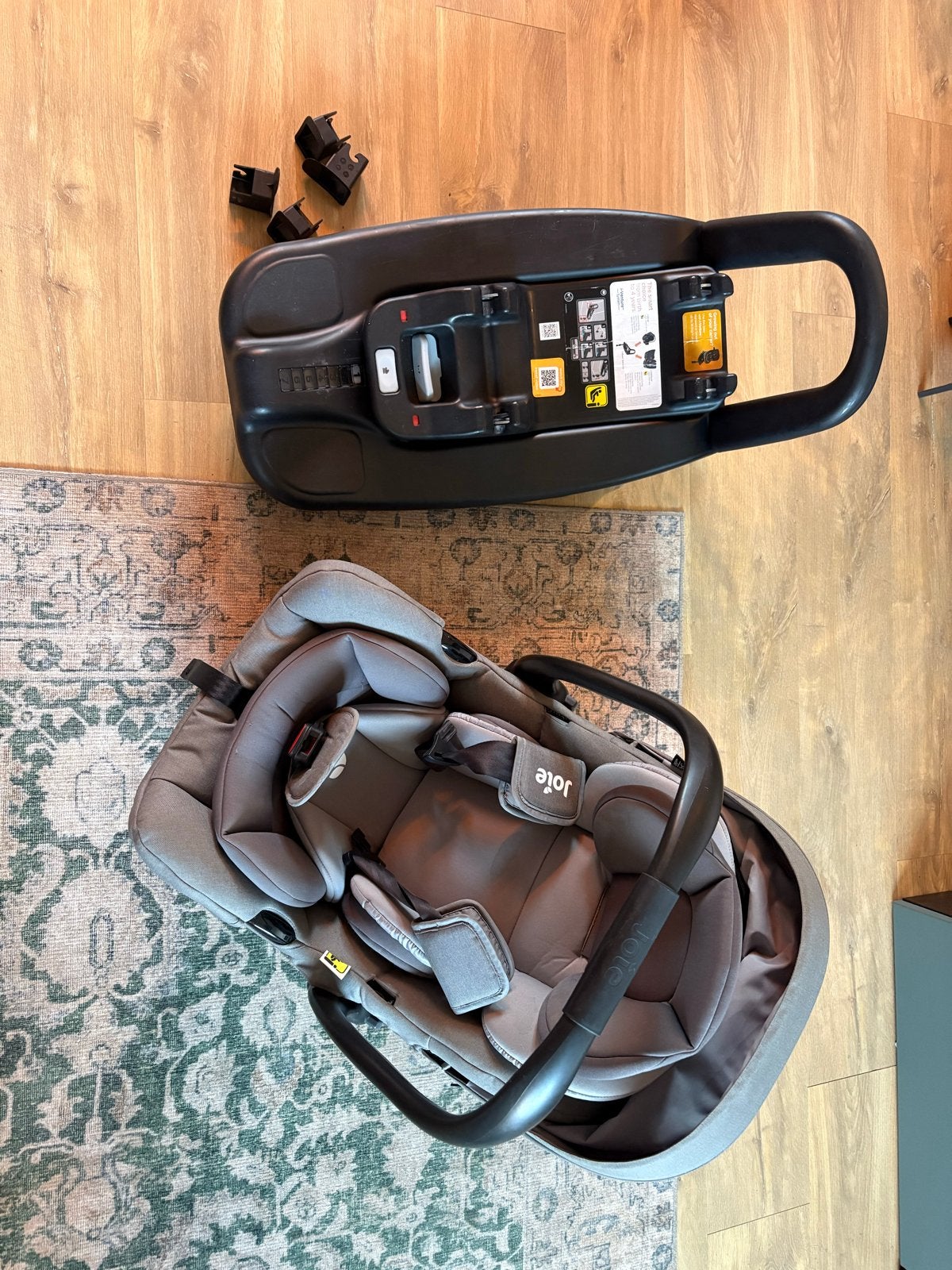 Joie I-Gemm autostoel met I-Base Advance Isofix, Gebruikt, Zijbescherming, Isofix, 0 t/m 13 kg